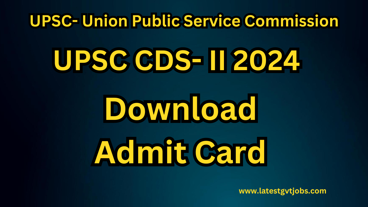 UPSC CDS 2024