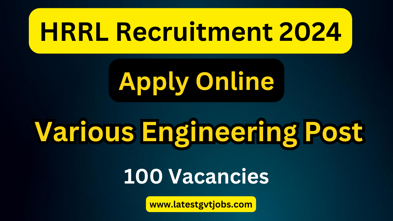HRRL Recruitment 2024