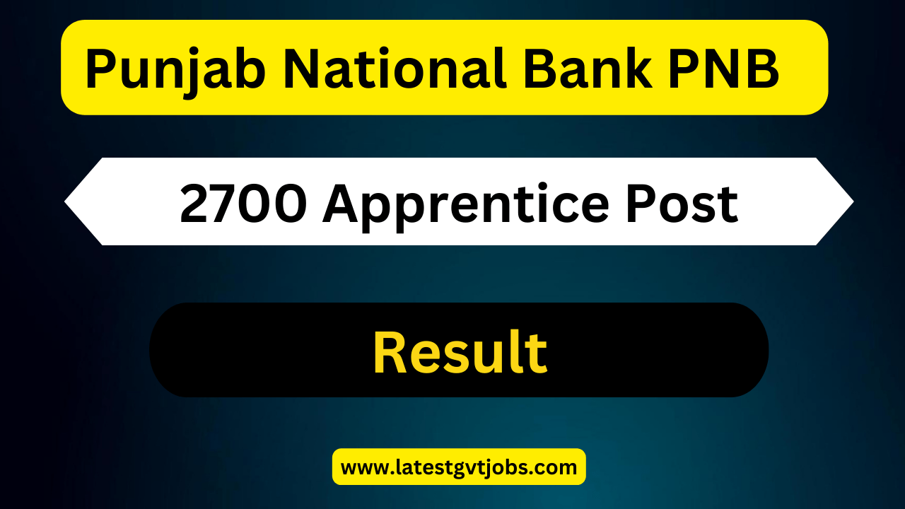 PNB Recruitment 2024 Download Result