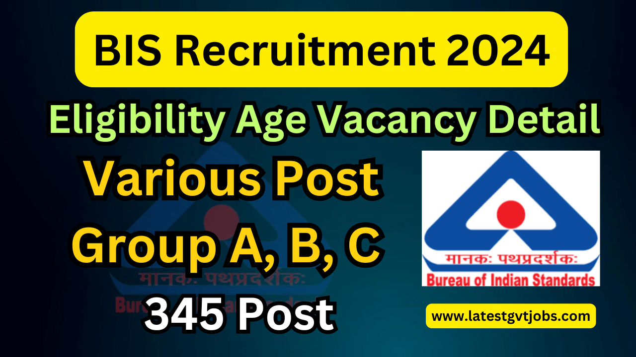 BIS Recruitment 2024
