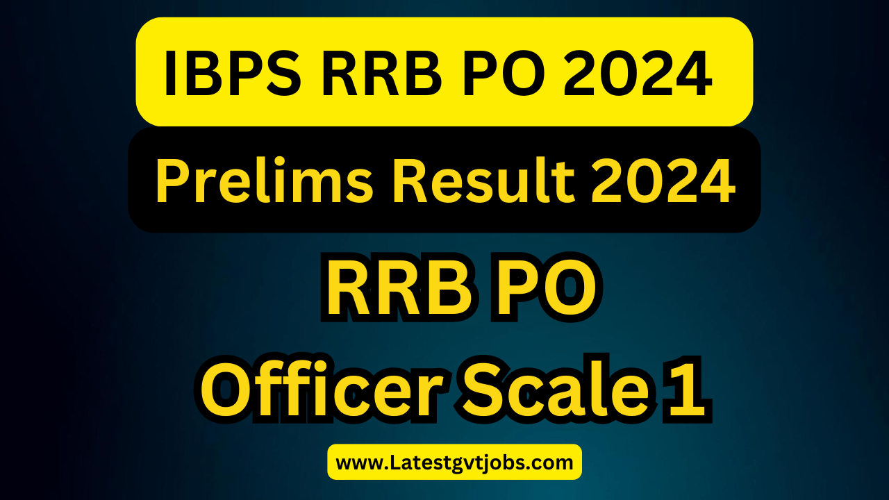 IBPS RRB PO Result 2024