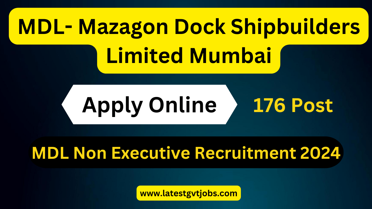 MDL Non Executive Recruitment 2024