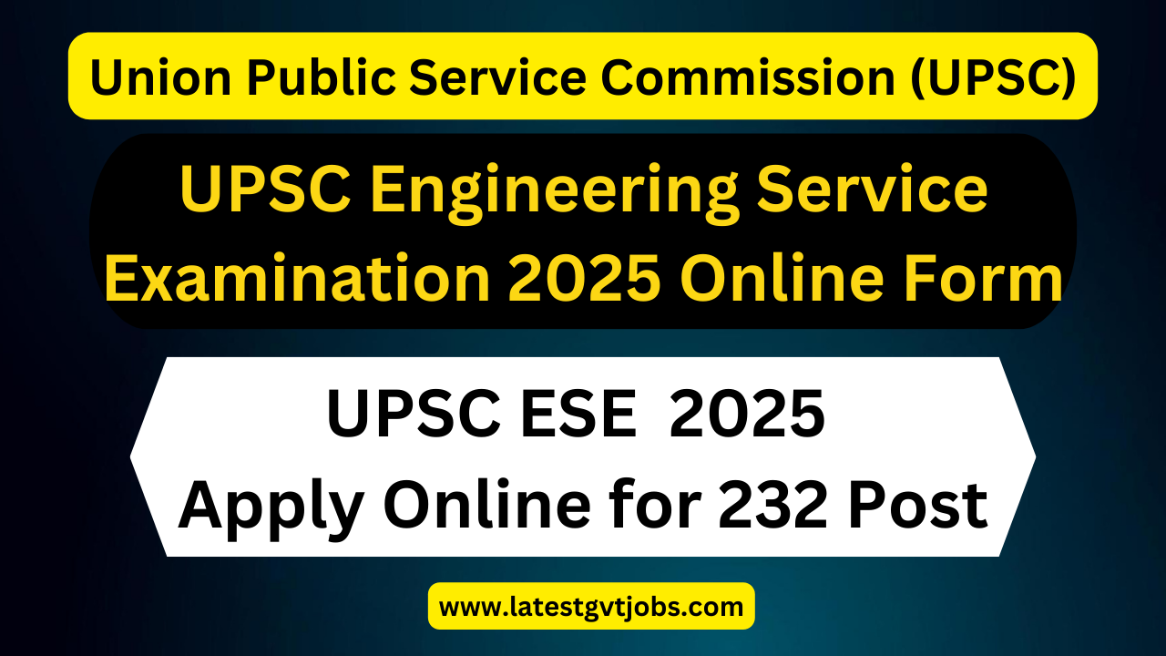 UPSC ESE 2025