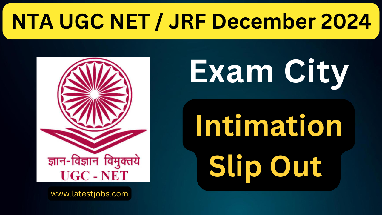 NTA UGC NET JRF December 2024 Exam City