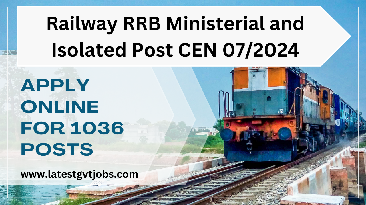 Railway RRB Ministerial and Isolated Post