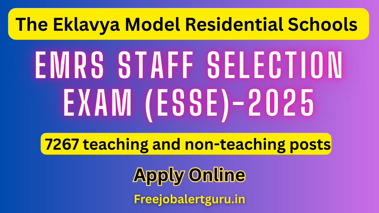 EMRS 2025 Notification